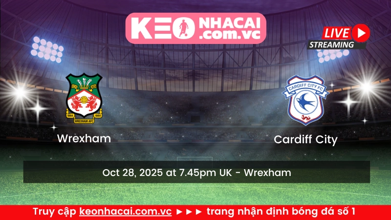 Wrexham vs Cardiff City